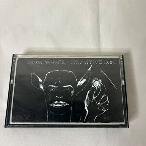 Mick Jager Primitive Cool 1987 Cassette Tape